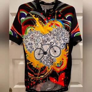 Cycling  Set  COMPLETE OUTFIT. TOP & PADDED SHORTS